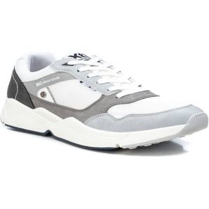 XTI Schuhe Freizeitschuh GREY TEXTILE COMBINED MEN SHOES