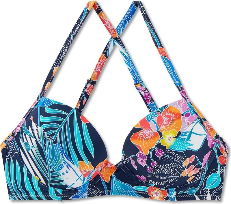 Schiesser Damen Bügel-Bikini-Top Aqua Mix & Match 1er-Pack
