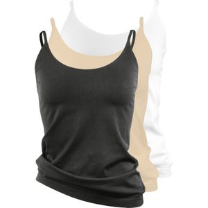 Yenita® Spaghetti Top - Unterhemd 3er Set