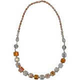 Steuer Modeschmuck Collierkette Kette mit Magnetschließe, auch als Armband tragbar