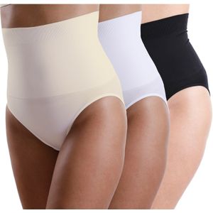 Yenita® 3er Set Seamless Form-Slip Figurformender Taillenslip
