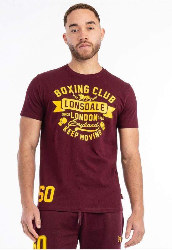 Lonsdale Herren T-Shirt normale Passform GRUTING