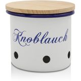 Vorratsdose Husum mit Schriftzug Knoblauch