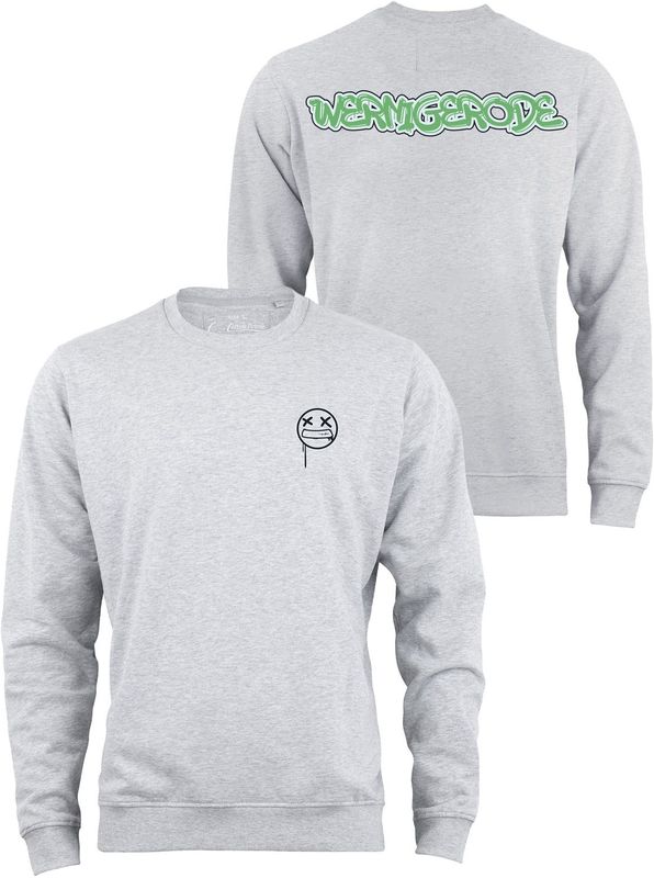 Cotton Prime® Sweatshirt Street Art Wernigerode - Weltenbummler Kollektion