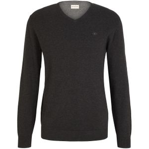 Tom Tailor Strickpullover Basic Pullover V-Neck