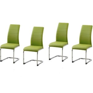 HTI-Living Schwingstuhl SallyC PU Grün
