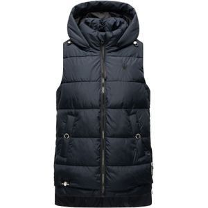 MARIKOO Damen Steppweste Bodywarmer mit Kapuze Zarinaa