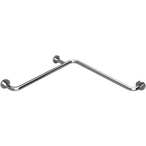 Brillantbad BELP Duschgriff Edelstahl poliert mit Abdeckung 710x80x710 mm, 120 kg Traglast für Bad & WC >> zum Bohren