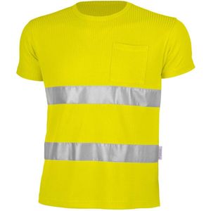 QUALITEX HIGH QUALITY WORKWEAR T-Shirt signal warngelb Damen: 36 Herren: S