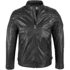Rock Creek Lederjacke Regular Fit