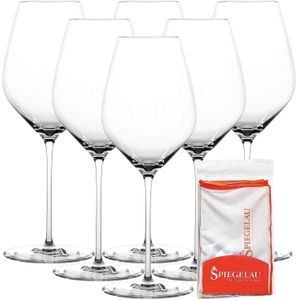 Spiegelau Universalgläser + Poliertuch Hi-Lite 510 ml 6er Set