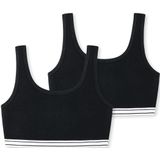 Schiesser Mädchen Bustier 95/5 Organic Cotton 2er Pack