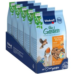 Vitakraft Vogelfutter VitaGarden Protein 1 kg, 5er Pack