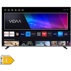 JVC Fernseher 65 Zoll Smart TV VIDAA LT-65VD3555 4K Fernseher UHD, HDR Dolby Vision und Triple-Tuner
