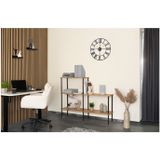 HOME DELUXE Regal INDU Oiled Oak  140 x 35 x 110 cm - versch. Ausführungen