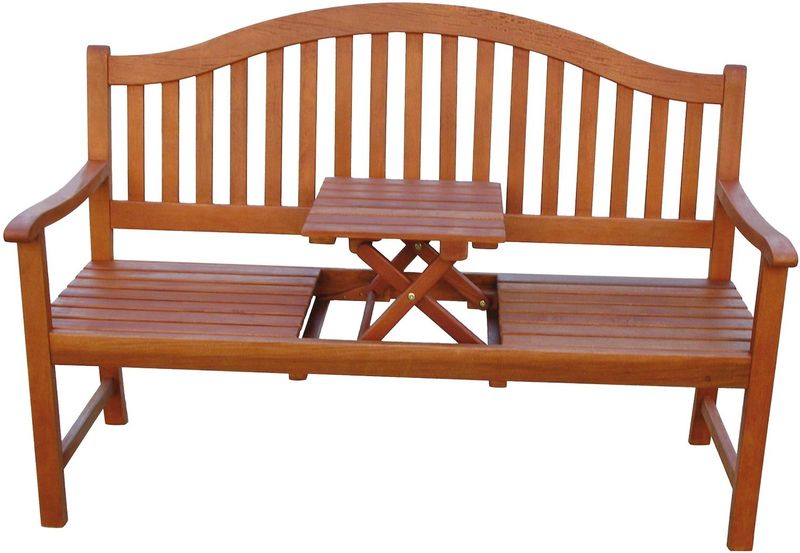 Garden Pleasure Bank Phuket 3-Sitzer hochklappbarer Tisch