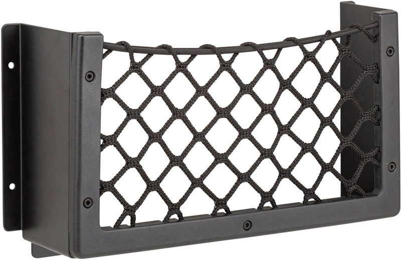 BRUNNER Netzablage Netray HD Auto Utensilien Ablage Netz Organizer Gummizug Alu Größe: L