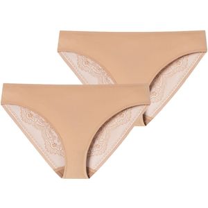 Schiesser Damen Slip Invisible Lace 2er Pack