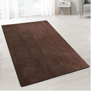 Karat homeliving Shaggy-Teppich auf Maß  Barcelona  Dunkelbraun 92