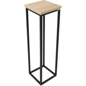 holz4home® Blumenständer  Dekoständer Sonoma Eiche  70 cm
