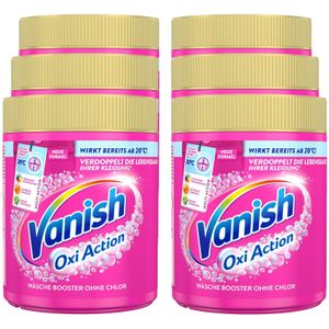 Vanish Oxi Action Booster Pulver 550 g, 6er Pack