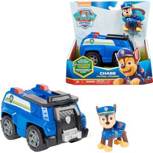 PAW PATROL Spielfahrzeug Paw Patrol - Polizei-Fahrzeug mit Chase-Figur