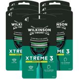 Wilkinson Sword Xtreme 3-Klingen Rasierer Sensitive 4 Stück, 7er Pack