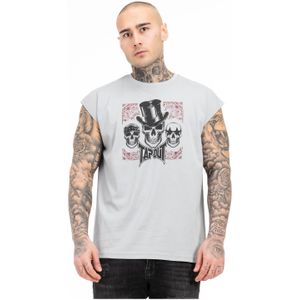 Tapout Herren ärmelloses T-Shirt normale Passform SKULL TANK