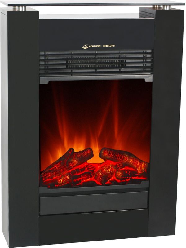 El Fuego Elektrokamin Tessin, schwarz