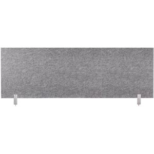Schreibtisch-Set desktopz Klemme Farbe: grau, Größe: 150x50x2,5cm