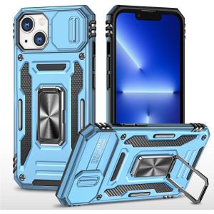 Hülle Handy Schutz für Apple iPhone 15 Plus Case Cover Kamera Ständer Etuis Neu