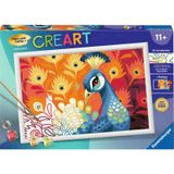 Ravensburger Malen CreArt - Stolzer Pfau