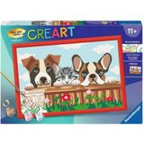 Ravensburger Malen CreArt - Hunde und Katze