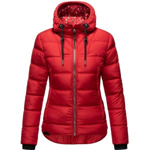 NAVAHOO Damen Steppjacke Warm gesteppte Winterjacke mit Kapuze Renesmee