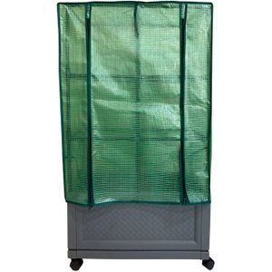 HTI-Living Gewächshaus 60x30x106 cm mit Rollen