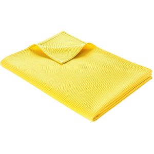 WOHNWOHL® Tagesdecke • Baumwolldecke • Waffelpique Wohndecke • Sofaüberwurf • leichte Sofadecke • ÖkoTex Standard 100  • versch. Größen und Farben