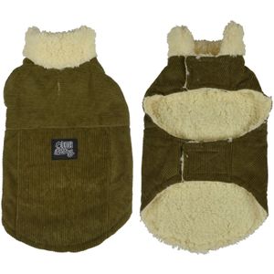 Kord Hundejacke Mantel Hund khaki Gr. M