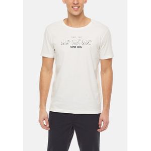 Ragwear T-Shirt REZY ORGANIC Kurzarmshirt mit Rundhalsausschnitt und Statement-Print