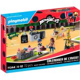 PLAYMOBIL Konstruktionsspielzeug Adventskalender Miraculous: Picknick in Paris
