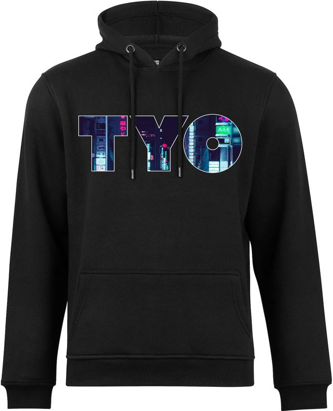 Cotton Prime® Hoodie Skyline Tokio - Weltenbummler Kollektion
