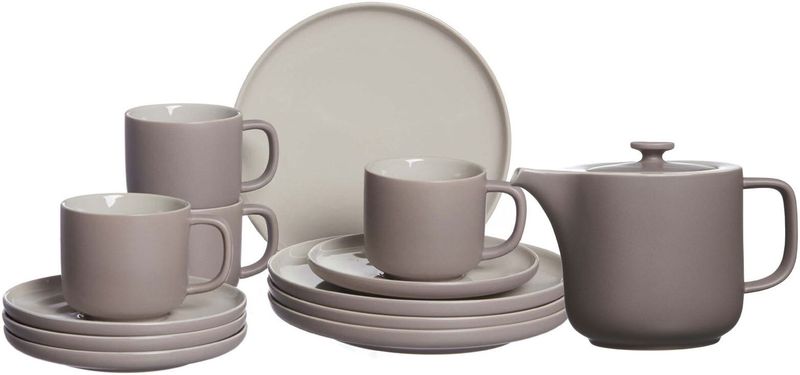 Ritzenhoff & Breker Kaffeeservice mit Kanne Jasper 13er Set