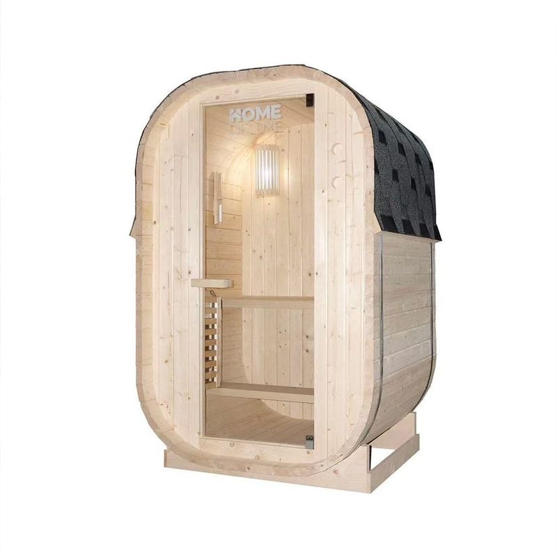 Home Deluxe Outdoor Sauna CUBE S