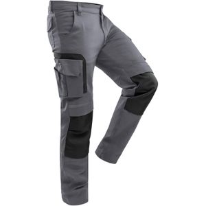 QUALITEX HIGH QUALITY WORKWEAR Bundhose PRO+ grau/schwarz Herren: 110