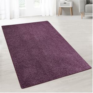Karat homeliving Shaggy-Teppich auf Maß  Barcelona  Lila 115