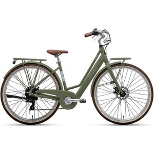 Adriatica Elektro-Citybike RETRO 28 Zoll, oliv