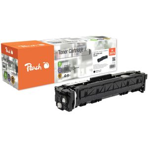 Peach HP 207 X Toner XL bk ersetzt HP No. 207X, W2210X für z.B. HP Color LaserJet Pro MFP M 283 fdw, HP Color LaserJet Pro M 255 dw (wiederaufbereitet)