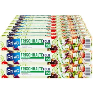 Priva Frischhaltefolie 75 m, 24er Pack