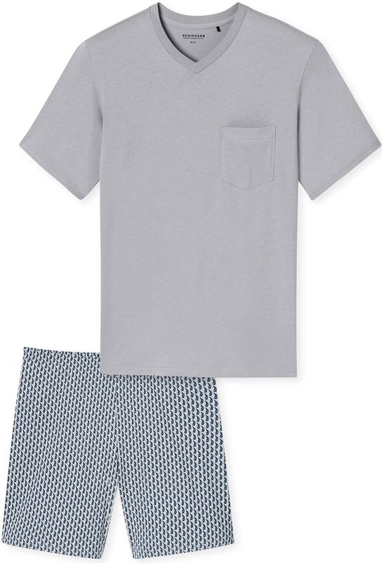 Schiesser Herren Pyjama Comfort Essentials 1er-Pack