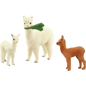 Schleich Spielfigur Wild Life Alpakafamilie