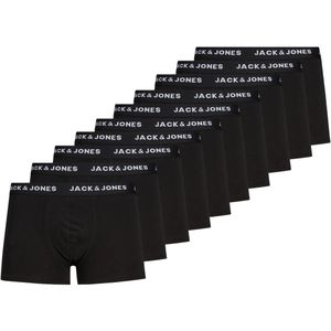 Jack & Jones Trunk 10 Pack kurze Boxershorts mit Logo Webbund